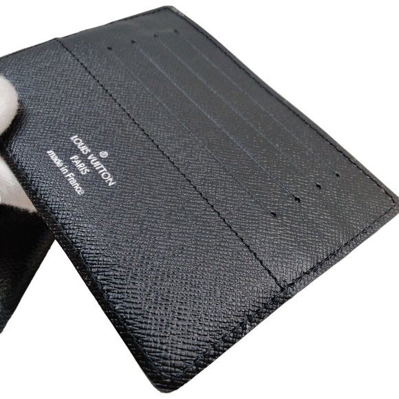 Louis Vuitton Wallet Graphite Black Damier 2 piece. - Picture 7 of 11